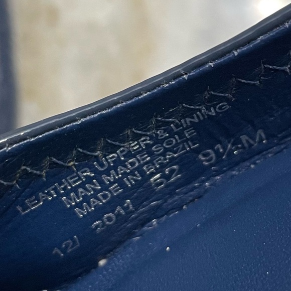 Tory Burch Reva Ballet Flats Blue Patent leather Women’s size 9.5 - Picture 12 of 12